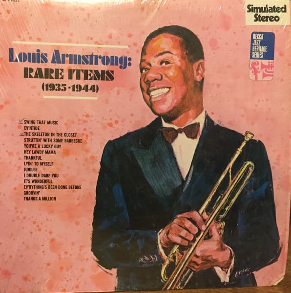 Louis Armstrong — Rare Items (1935-1944)