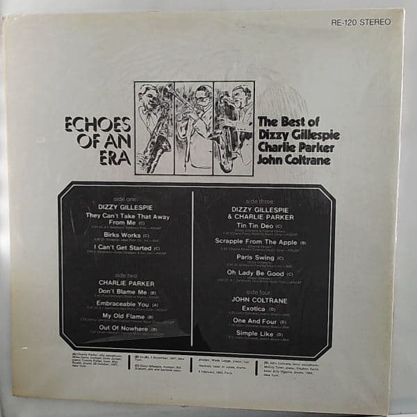 Gillespie Dizzy, Parker Charlie, Coltrane John — Best Of Gillespie Dizzy, Parker Charlie, Coltrane John