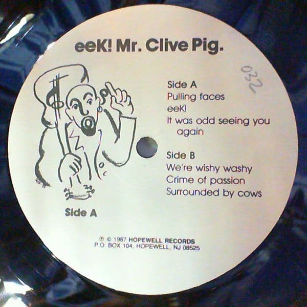 Mr. Clive Pig — EeK!
