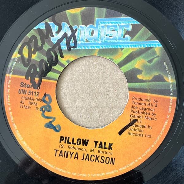 Tanya Jackson — Pillow Talk / Keep On Searching