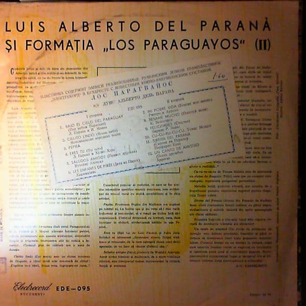 Los Paraguayos — In Romania