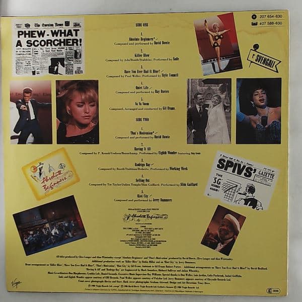 Bowie David — Absolute Beginners