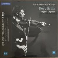 Devy Erlih; Engerer, Brigitte — Violin Recitals 1971 & 1980 (Analogue)
