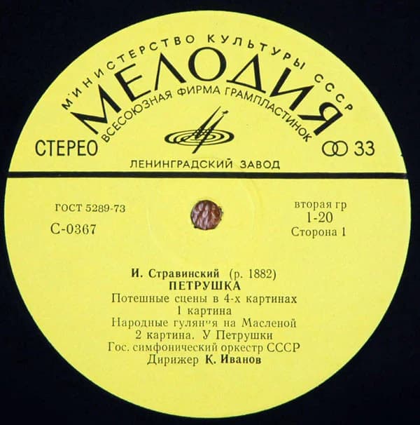 Стравинский — Петрушка