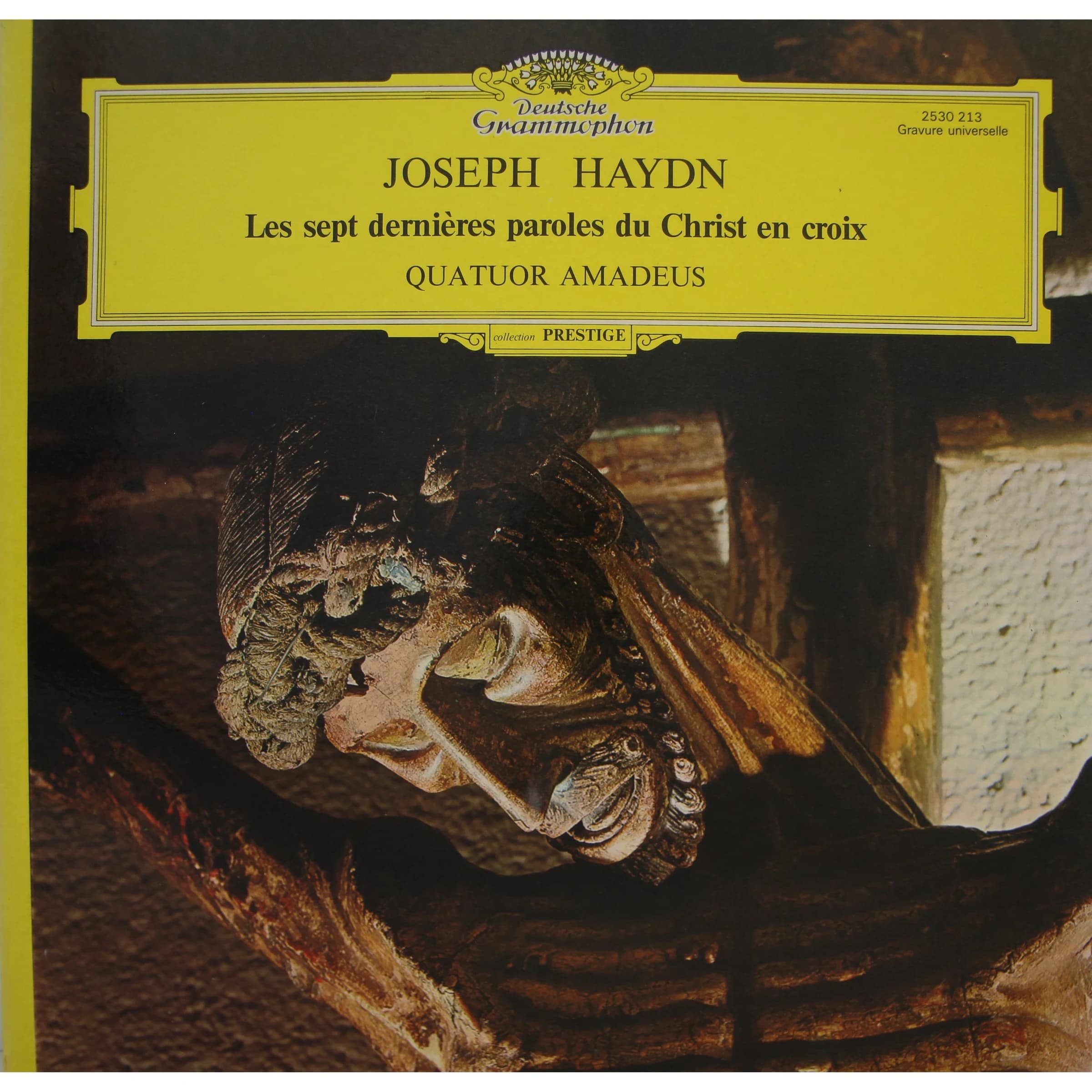 HAYDN — LES SEPT DERNIERES PAROLES DU CHRIST EN CROIX (QUATUOR AMADEUS) (EXCELLENT)