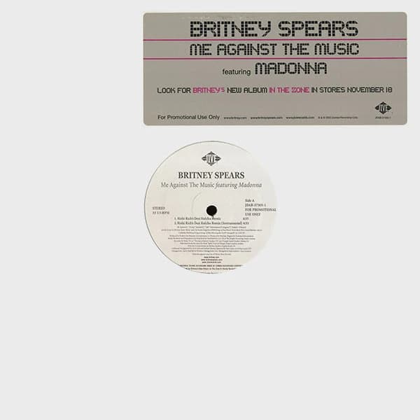 Britney SpearsMadonna — Me Against The Music