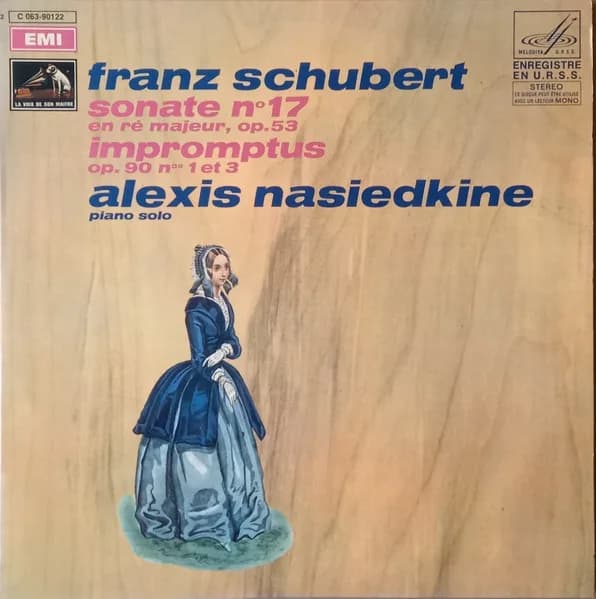 Франц Шуберт, Алексис Насьедкин — Sonate N°17 En Re Majeur, Op. 53 - Impromptus Op. 90 N°1 Et 3