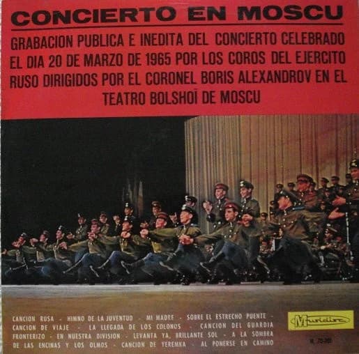 Coros Y Orquesta Del Ejército RusoBoris Alexandrov — Concierto En Moscu (Vol. 2)