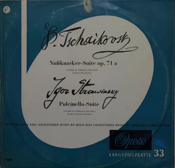 TSCHAIKOVSKY STRAVINSKY — Nuβknacker-Suite Op. 71 a / Pulcinella-Suite