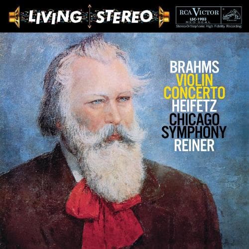 Jascha Heifetz And Fritz Reiner — Brahms: Violin Concerto (Audiophile Edition, 45 RPM)