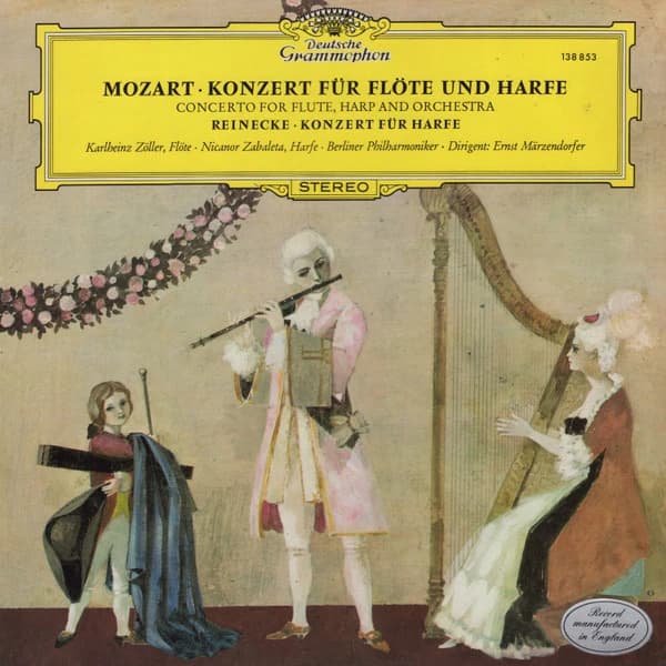 Mozart / Reinecke — Konzert Für Flöte Und Harfe • Konzert Für Harfe