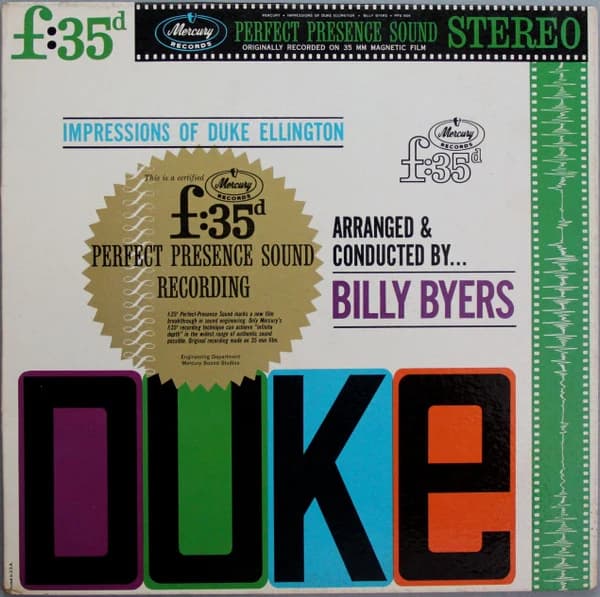 Billy Byers' Big Band — Take The Duke's Train