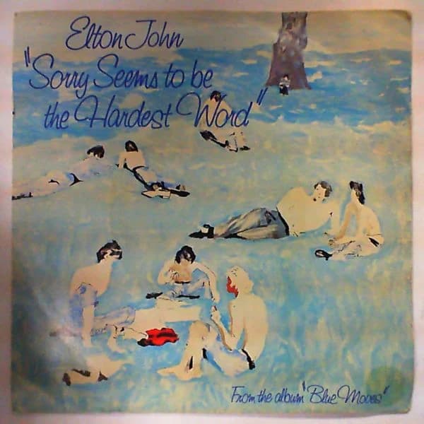 John Elton — Sorry Seems To Be The Hardest World