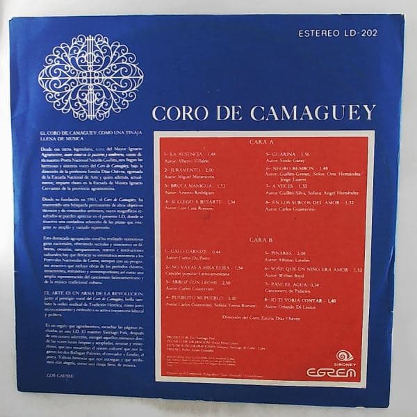 Coro De Camaguey — Coro De Camaguey
