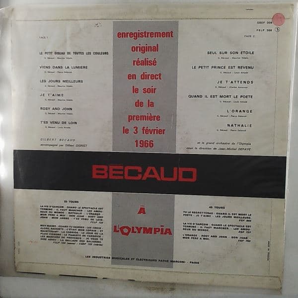 Becaud Gilbert — Becaud Gilbert