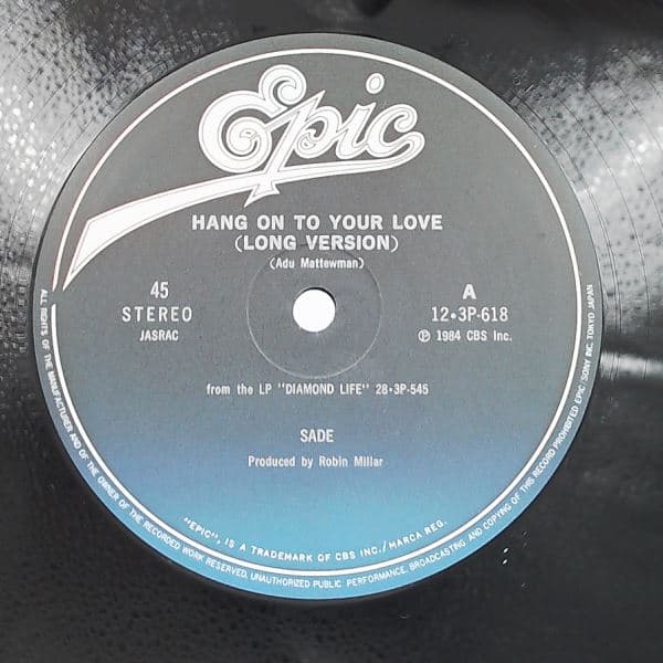 Sade — Hang On To Your Love / Should I Love You / Love Affair With Life