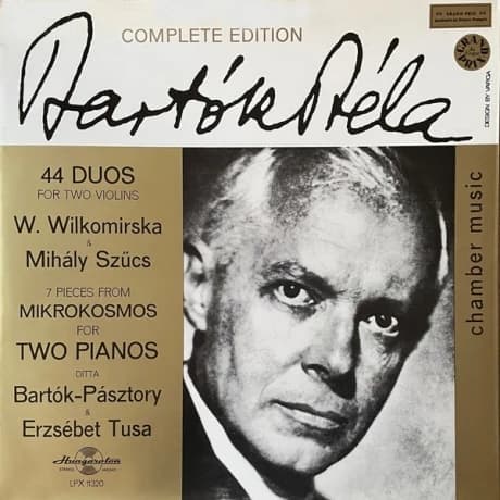 Béla Bartók — 44 Duos For Two Violins / 7 Pieces From Mikrokosmos For Two Pianos