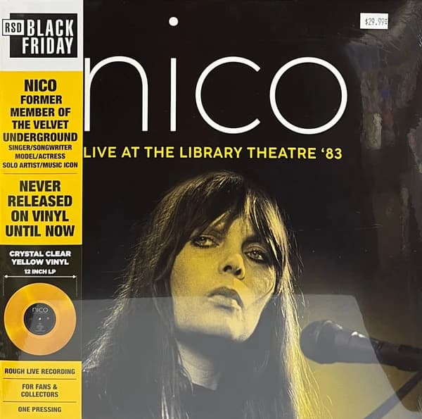 Nico — Live At The Library Theatre '83, 2022