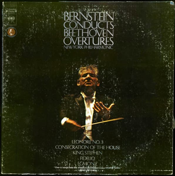 BEETHOVEN LEONARD BERNSTEIN — Bernstein Conducts Beethoven Overtures