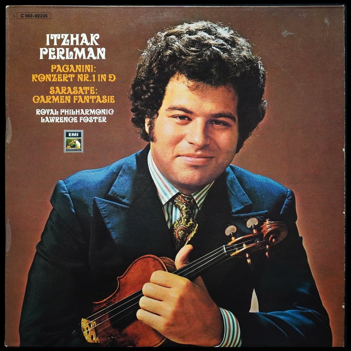 Lawrence Foster / Itzhak Perlman — Konzert Nr. 1 In D / Carmen Fantasie