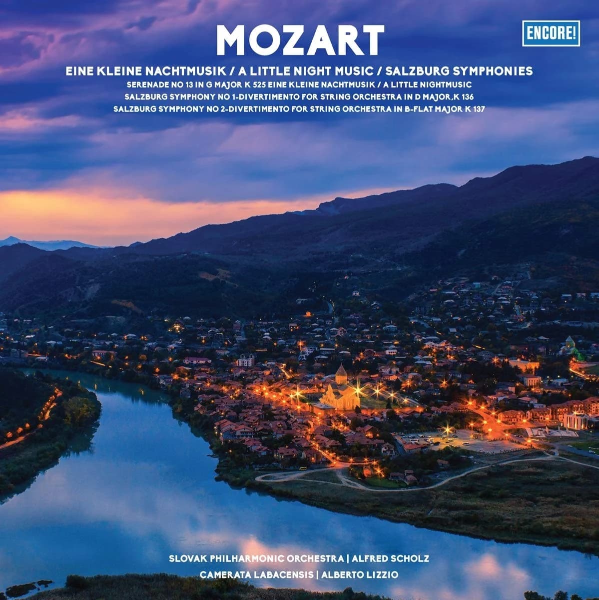 Вольфганг Амадей Моцарт (Wolfgang Amadeus Mozart) , Сборник — Wolfgang Amadeus Mozart – Eine Kleine Nachtmusik / A Little Night Music / Salzburg Symphonies
