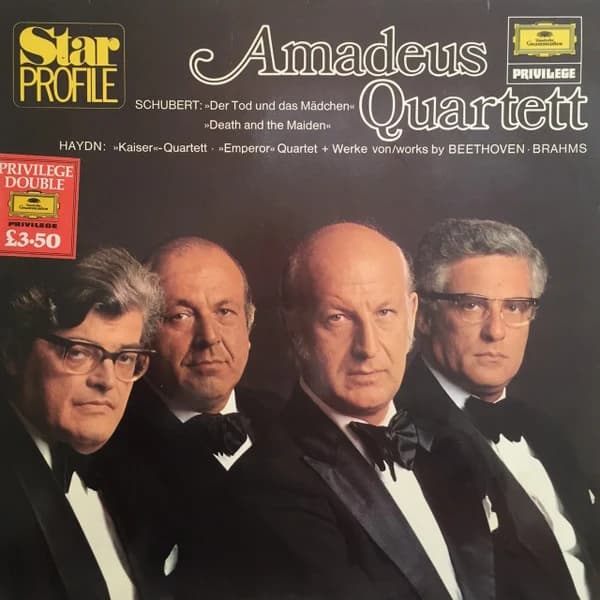 Schubert, Haydn, Brahms, Beethoven — Amadeus Quartett