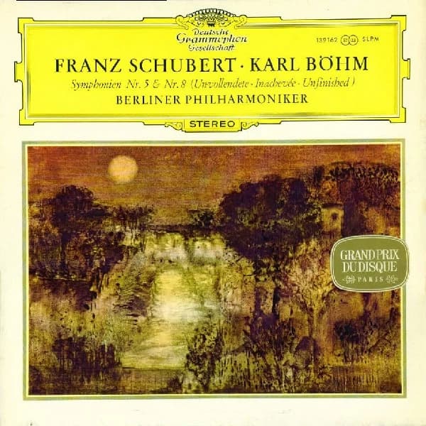 Franz Schubert • Karl Böhm — Symphonien Nr. 5 & Nr. 8 (Unvollendete · Inachevée · Unfinished)