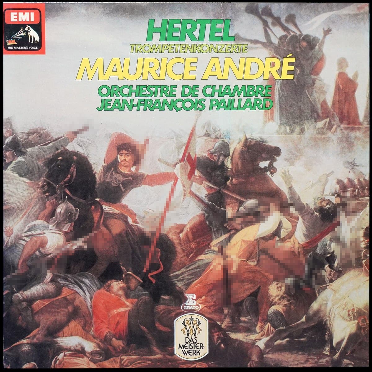 Jean-Francois Paillard / Maurice Andre — Hertel: Trompetenkonzerte