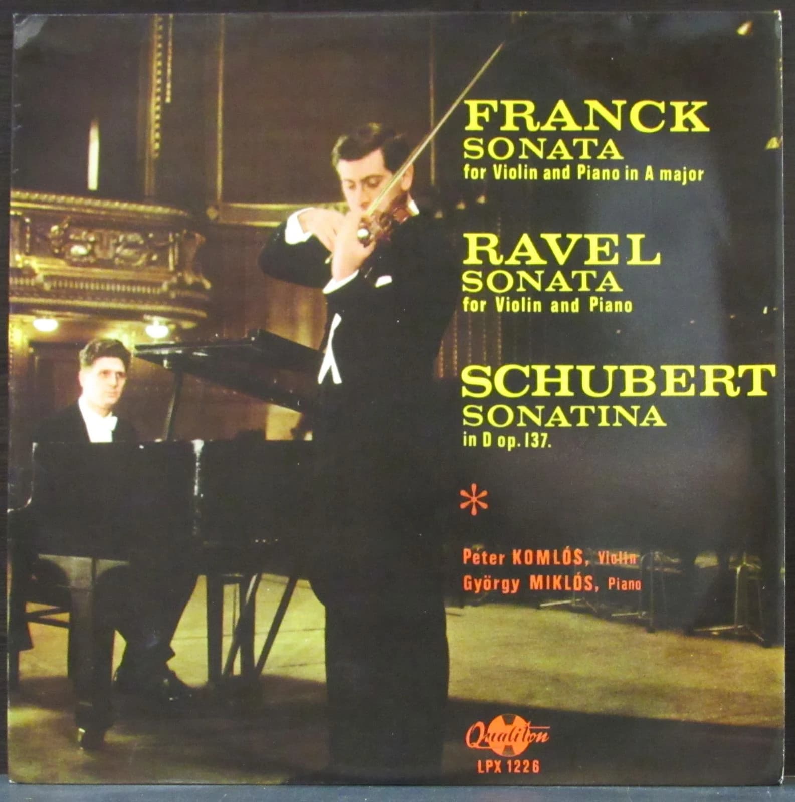 Franck/Ravel/Schubert — Sonata