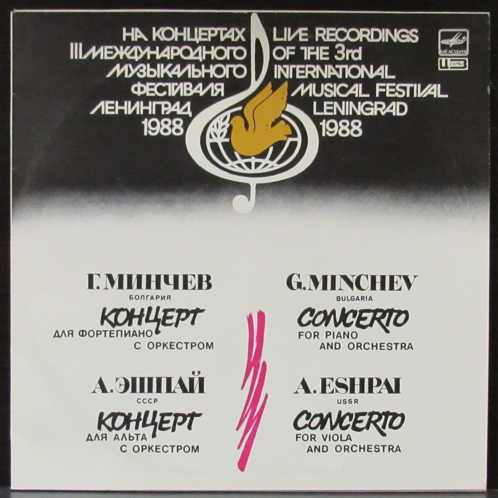 Минчев Георгий/Эшпай Андрей — На Концертах III Международного Музыкального Фестиваля