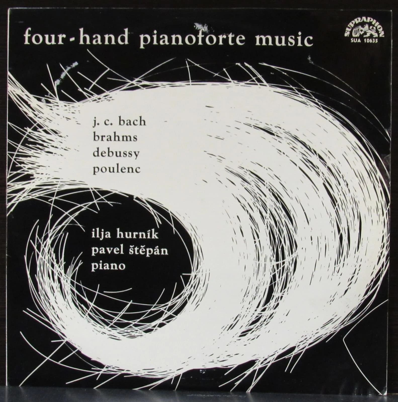 Four-Hand Pianoforte Music — J.C.Bach, Brahms, Debussy, Poulenc